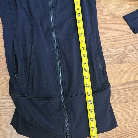 Lululemon Define Black Full Zip Jacket Size 6 - Picture 5 of 6